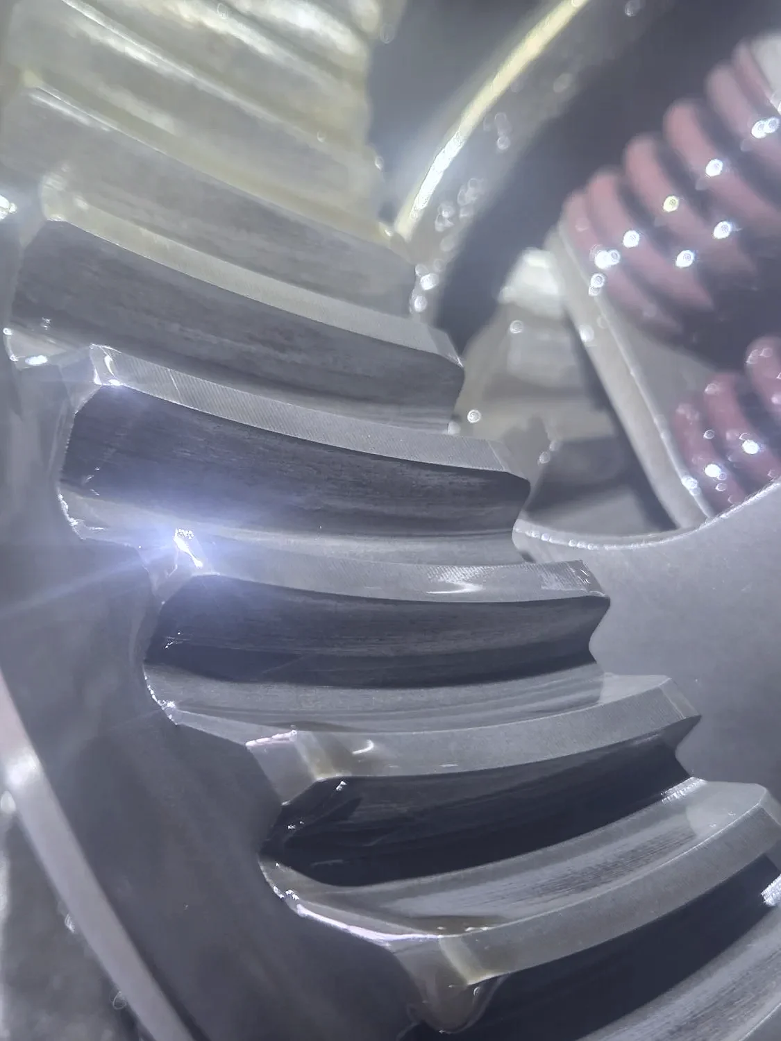 A ring and pinion gear set at The Automotive Shop in Jerome, Idaho