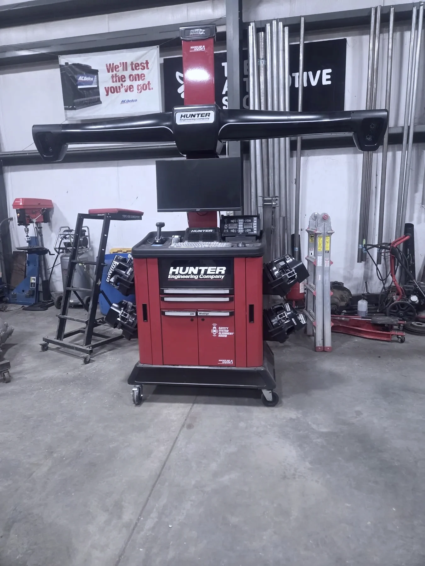 Hunter alignment machine in Jerome, Idaho